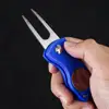 Magnetic Ball Marker Golf Divot Repair Tool Golf TrainingAids Pitch Alloy Divot Tool Metal Golf Pitch Fork Golf Acccessories 1