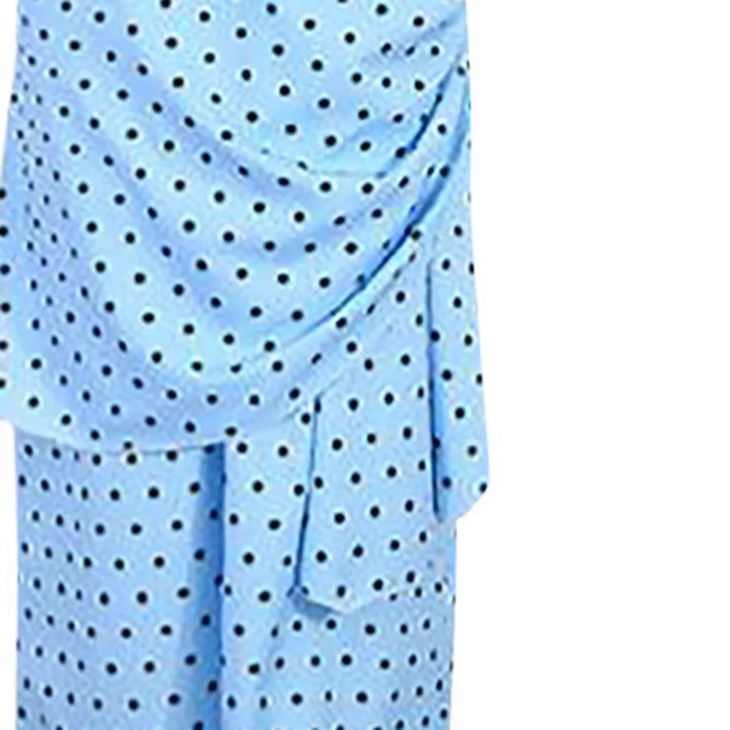 Vestidos, женское платье, вечерние, элегантное, в горошек, рукав три четверти, размера плюс, ropa mujer sukienki robe hiver femme