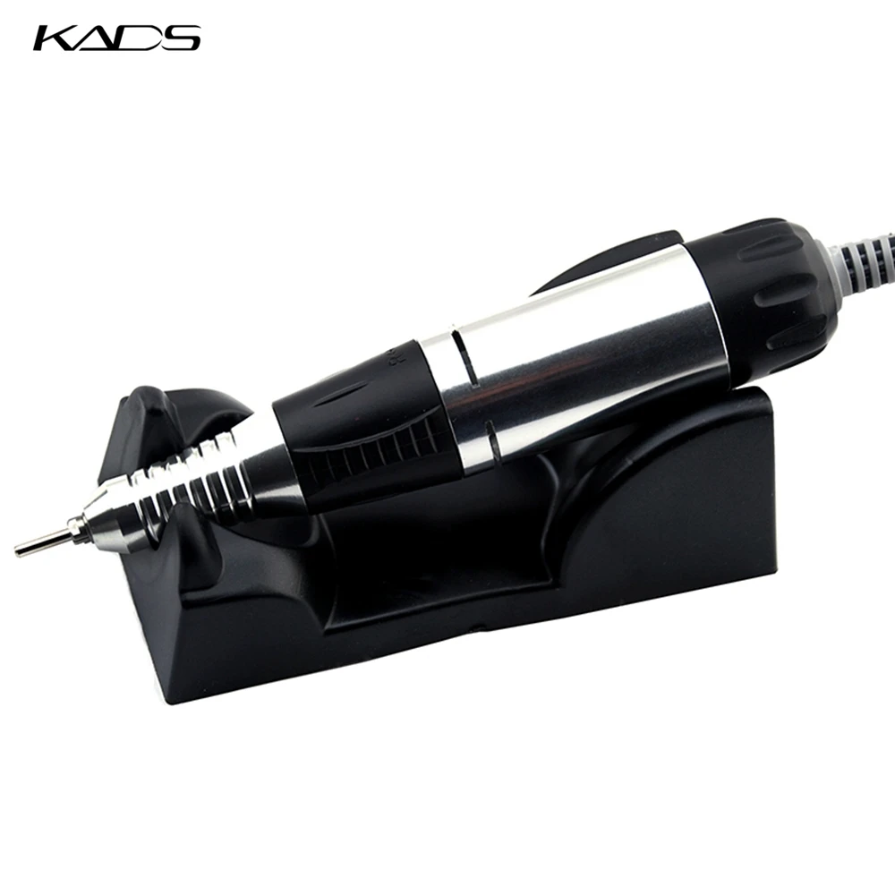 Skup KADS 30000RPM czarny nail art wiertarka sprzęt do paznokci narzędzia do manicure Pedicure akryle szary elektryczny Nail Art wiertarka Pen zestaw urządzeń