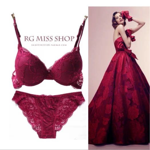 Низкая цена, женское нижнее белье, комплект нижнего белья, сексуальный бюстгальтер, комплект с трусиками, пуш-ап, прозрачное, кружевное, с вышивкой, без подкладки, плотное белье