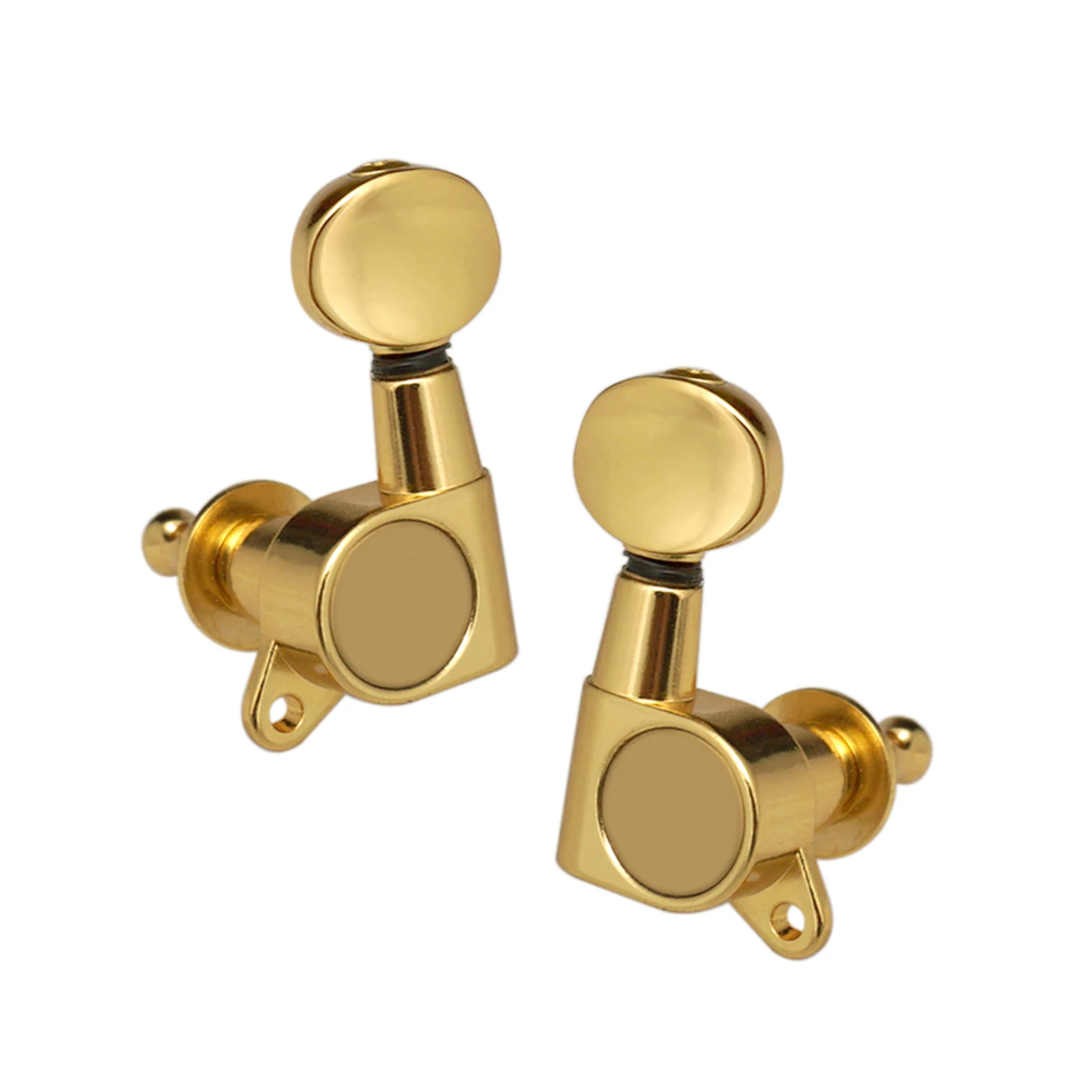 Description Picture 5 of itemGuitar String Tuning Pegs Tuning Machines Machine Head Tuning Keys Oval Button for Electric Guitar Acoustic Guitar Chrome