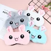 1Pcs Cartoon Plush Sleeping Mask Cover Cute Rabbit Bear Eye Cover Sleep Mask Eyeshade Relax Mask For Travel Home 1