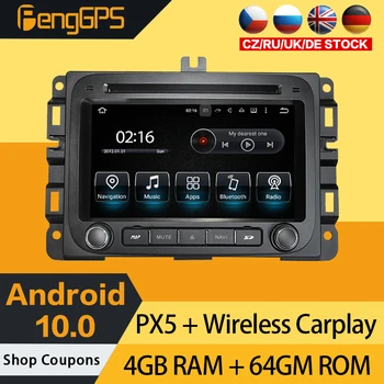 

Android 10.0 Car Stereo For Dodge RAM1500 2014+ Radio Multimedia Touchscreen GPS Navigation Headunit DVD Player Carplay 4G+64G