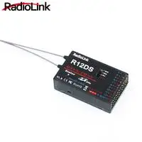 Radiolink R6F/R7FG/R9DSR/R12DS 2,4 ГГц 6CH/7CH/9CH приемник для RC6GS RC4GS RC3S RC4G T8FB передатчика радиоуправляемой модели RC сигнал приемника - Цвет: R12DS