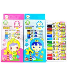 12 шт./партия Kawaii нетоксичный восковой мелок масляная пастель карандаш для раскрашивания цветная масляная пастель детский подарок на день рождения школьные канцелярские принадлежности