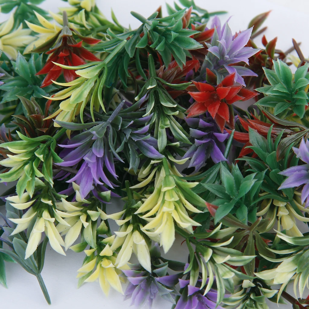 100 Colorful Model Flowering Plants Railway Park Garden Scene 1:100 HO TT Scale