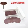 100pcs Dental Lab Ultra Thin Separating Discs Abrasives for Metal Ceramic Crown Cutting Polishing Dentist Material 22x 0.25mm 1