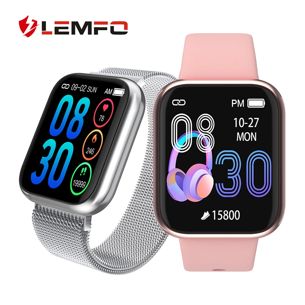 LEMFO фитнес-трекер фитнес-браслет сердечный ритм кровяное давление мониторинг кислорода в крови шагомер калории здоровье браслет