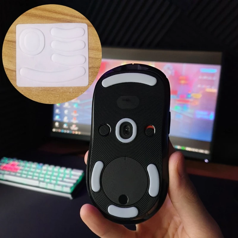 Esports Тигр лед мышь коньки ноги для logitech G Pro беспроводная скользит P9YA | Компьютеры и