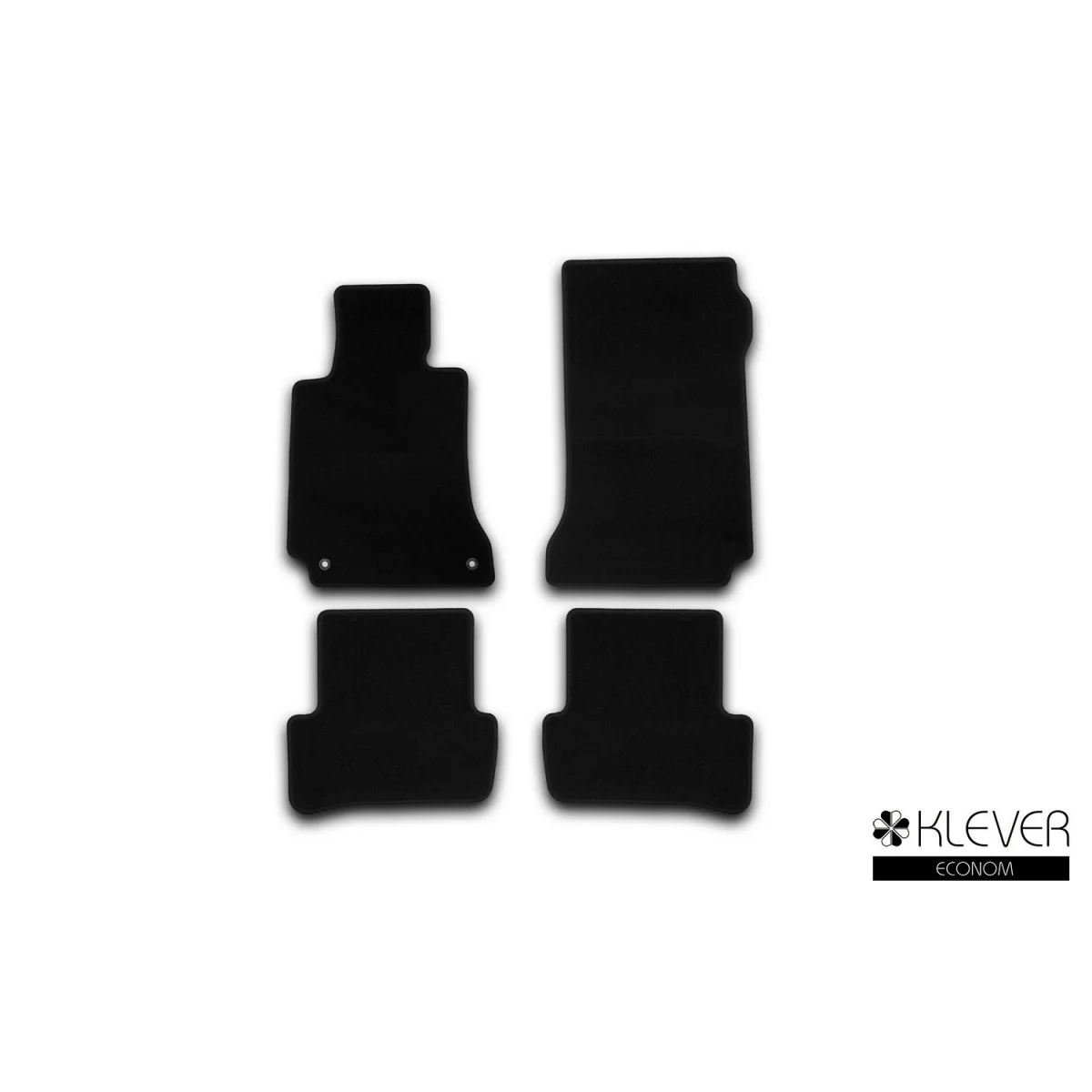Коврики в салон klever econom mercedes-benz c-class w204 акпп 2007-201