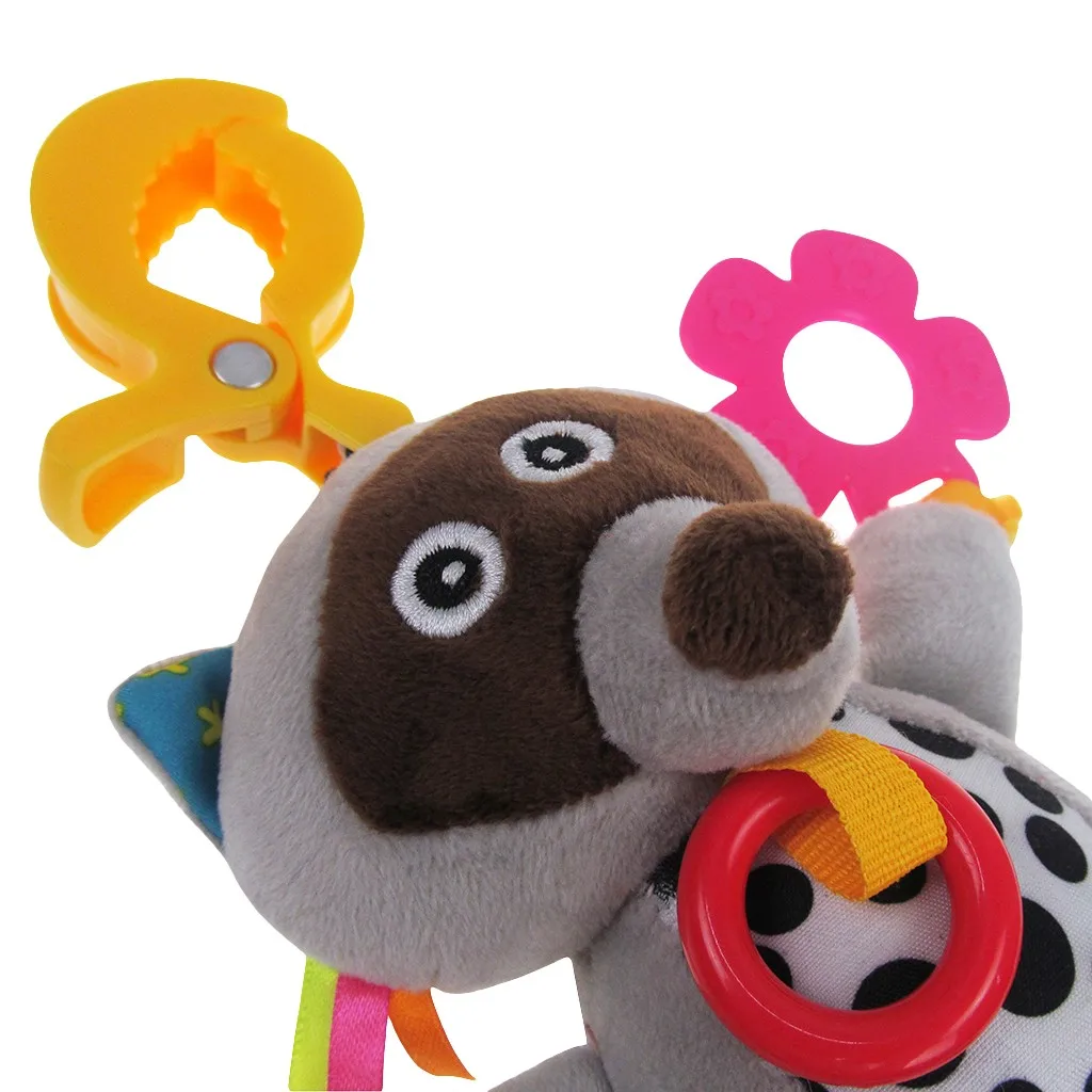 Новейшая детская милая плюшевая погремушка для новорожденных с животными, детская коляска, висячий колокольчик, игрушка, кукла, мягкая кровать, подвеска, игры, игрушки, подарки# y2