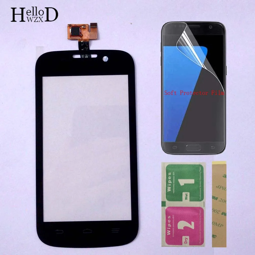 Phone Touch Screen Digitizer Panel For ZTE Blade C2 V809 Sensor Glass Lens 3M Glue + Protector Film | Мобильные телефоны и