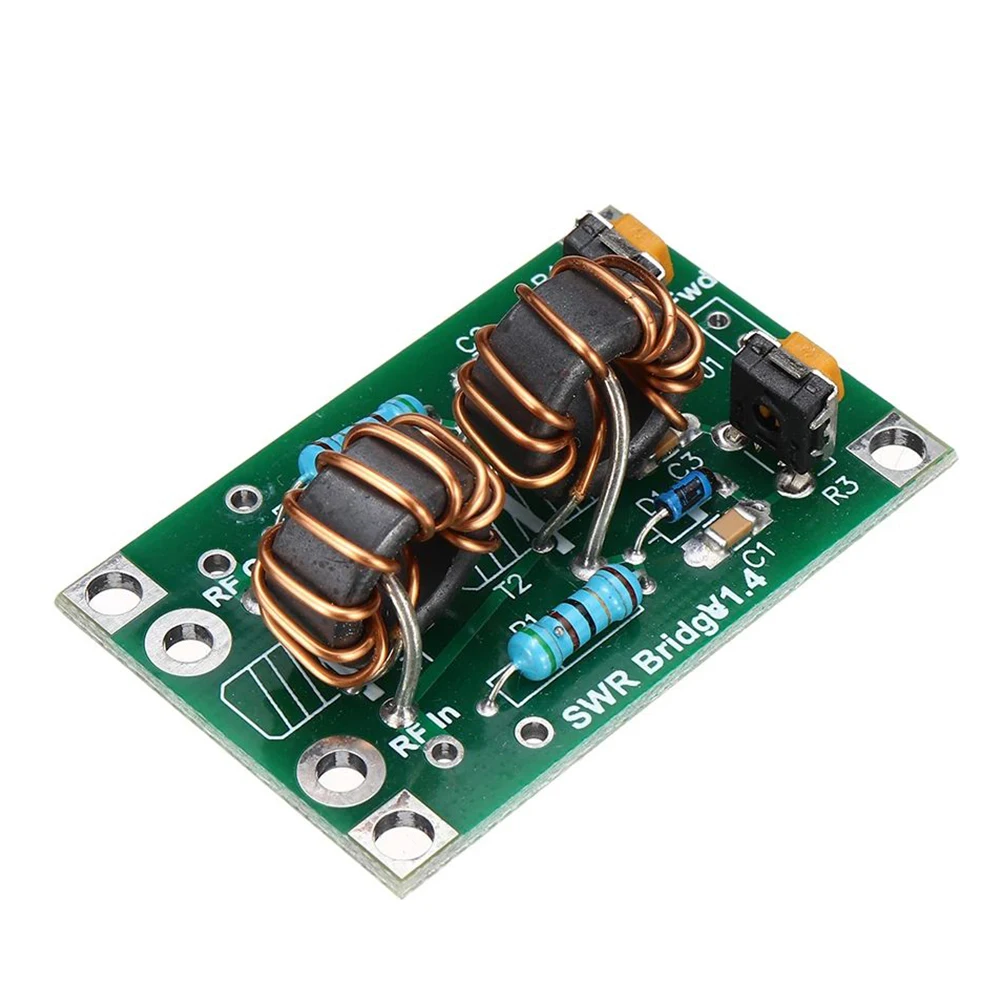 1.8M-30MHz/3.5-30MHz RF SWR Standing Wave Ratio Bridge Radio Frequency Reflective Module for RF Network DIY Board Kit Accessory