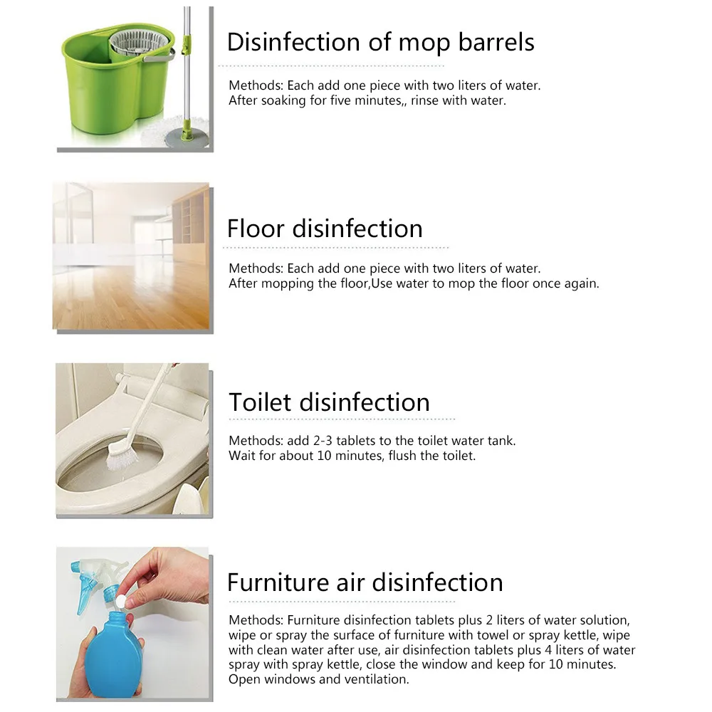 1Pcs Automatic Bleach Toilet Bowl Tank Cleaner Blue Tablets Flush Cleaner wholesale #2c11  (11)