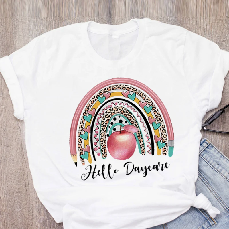 Women's T-shirt Short Sleeve T-shirts Printing Casual Letter display picture 4