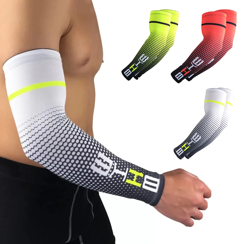 Крутые велосипедные нарукавники защита от УФ-лучей для бега велосипеда защитный