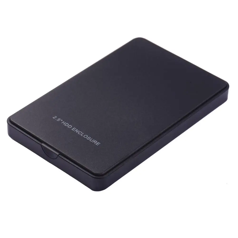 2,5 дюймов SATA к USB 2,0 SSD адаптер жесткий диск коробка для XP/Win7/Win8 LINU и Макс футляр для внешнего накопителя HDD