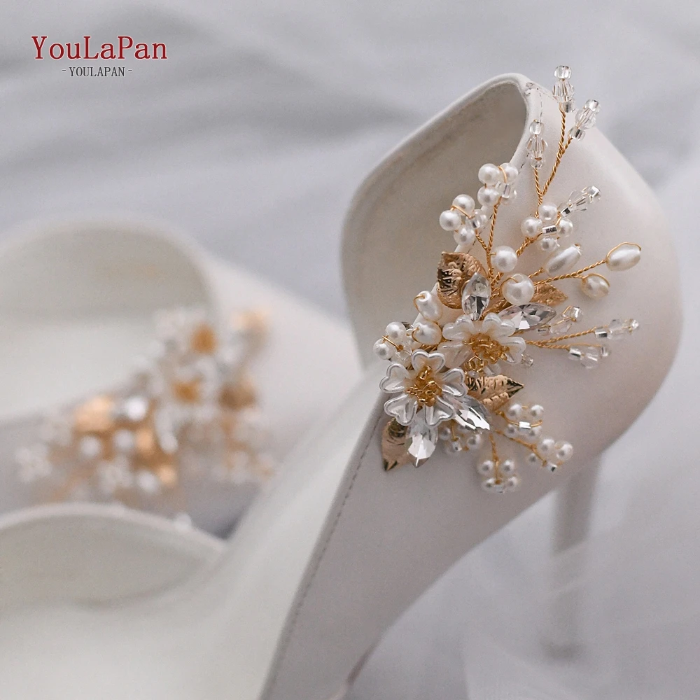 YouLaPan 2pcs 2020 New Shoe Clip Rhinestone Charms Women Wedding High Heels Fashion Buckle Accessories Clothes Decoration X21