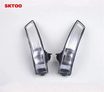

SKTOO Pair of Mirror Turn Signal Corner Light Lamp Cover Shade Screen for Ford Focus 2 3 Mondeo