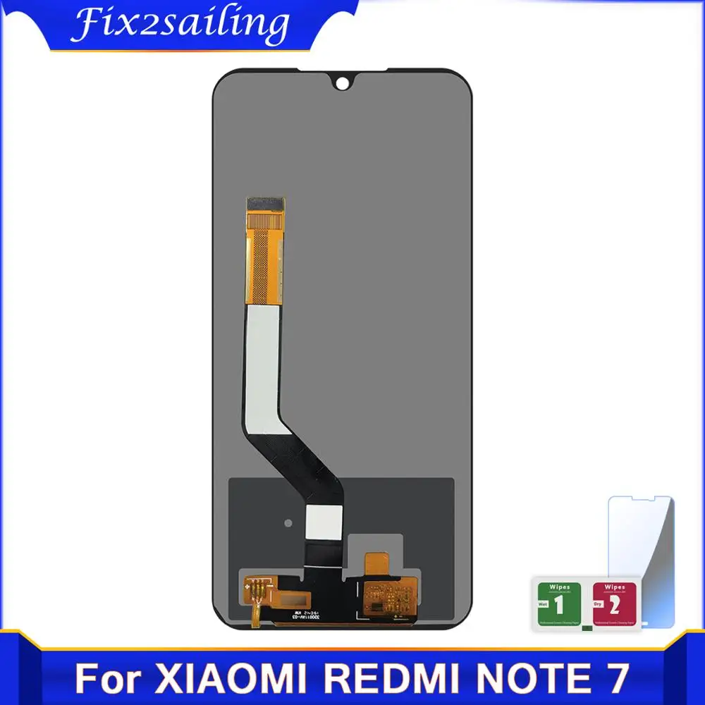 100% Tested Original For Xiaomi Redmi Note 7 Display LCD Touch Screen Pro 10 Replacement Repair Parts | Мобильные телефоны и