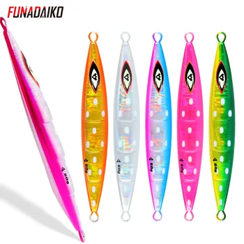 

FUNADAIKO lead jig artificial baits Metal jig Lure fishing lure Slow jig Jigging lure fishing jig lure 60g 80g 100g jig