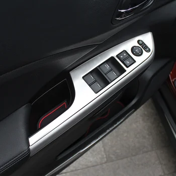 

AITWATT Car Accessories ABS Matte Inside Armrest Decoration Trim Cover Ring 4Pcs For Honda CRV CR-V 2012 2013 2014 2015 2016