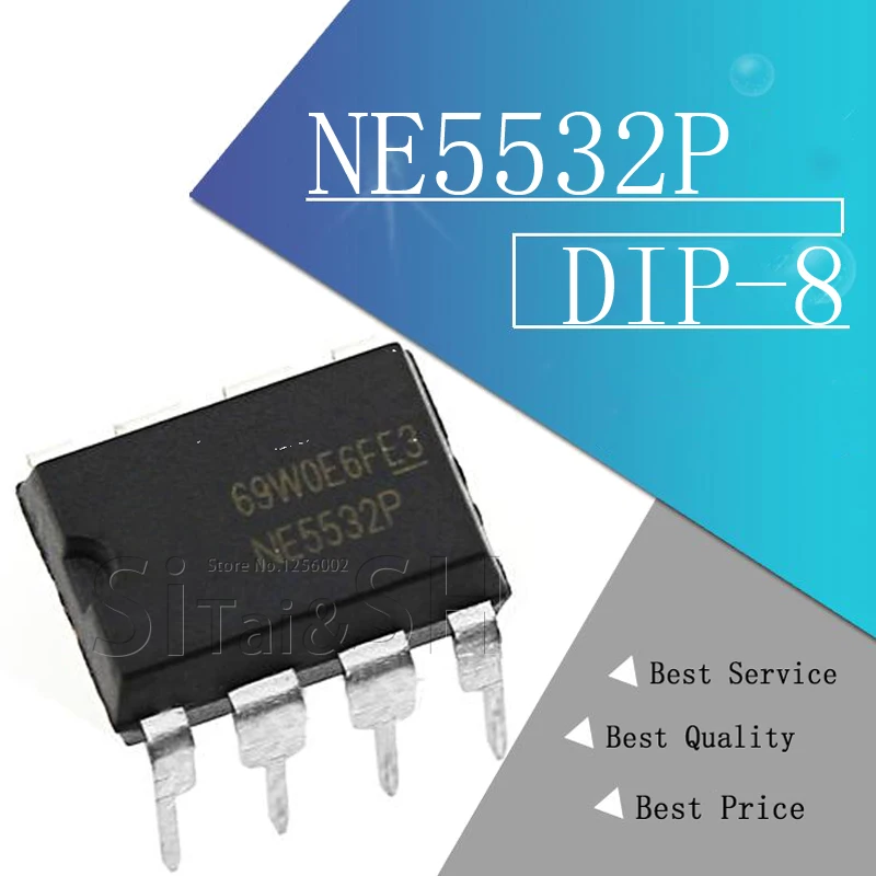 Ne5532 / Ne5532p Amplificador Operacional Doble Dip 8-ic | Cuotas Sin Inter&eacute;s