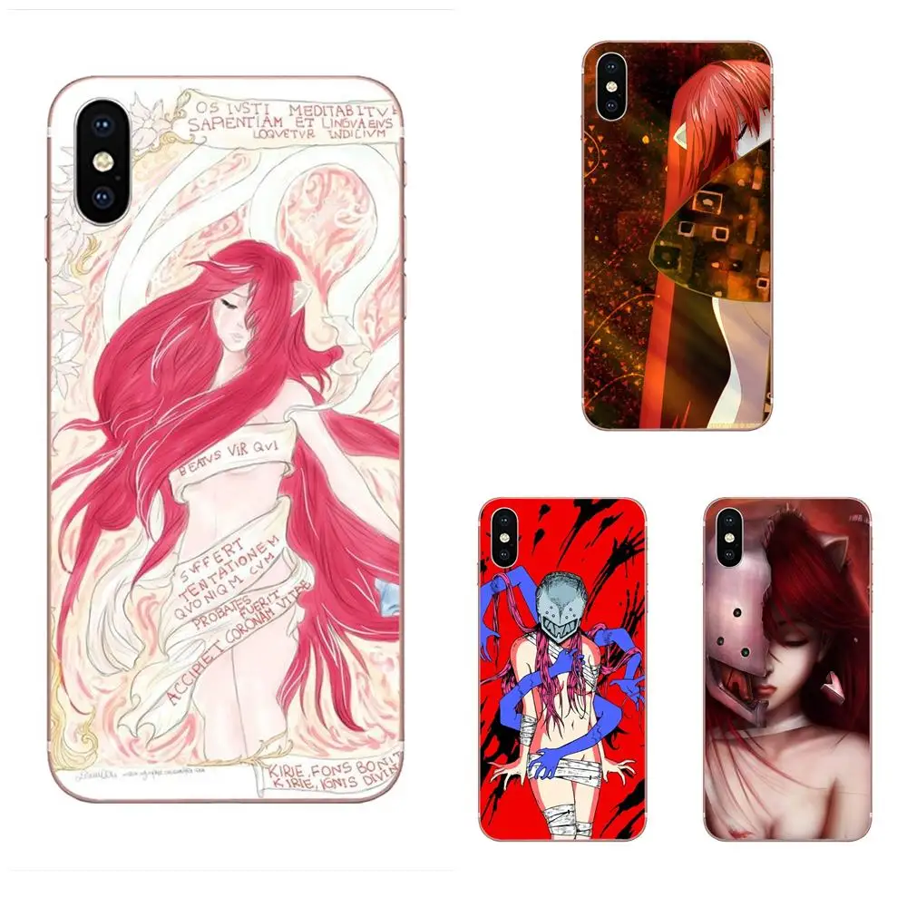 

Elfen Lied Anime Girl Poster TPU Protective For Huawei Honor Mate 7 7A 8 9 10 20 V8 V9 V10 G Lite Play Mini Pro P Smart