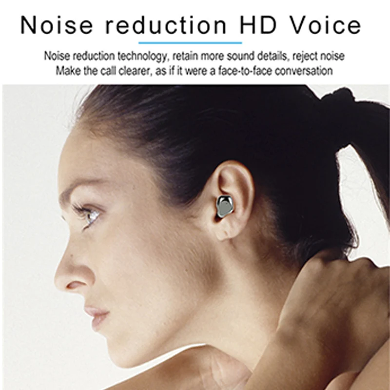 X26 TWS bluetooth 5.0 Real Wireless Earphones Smart Waterproof Stereo Hifi Earphones with Charging Case for Iphone