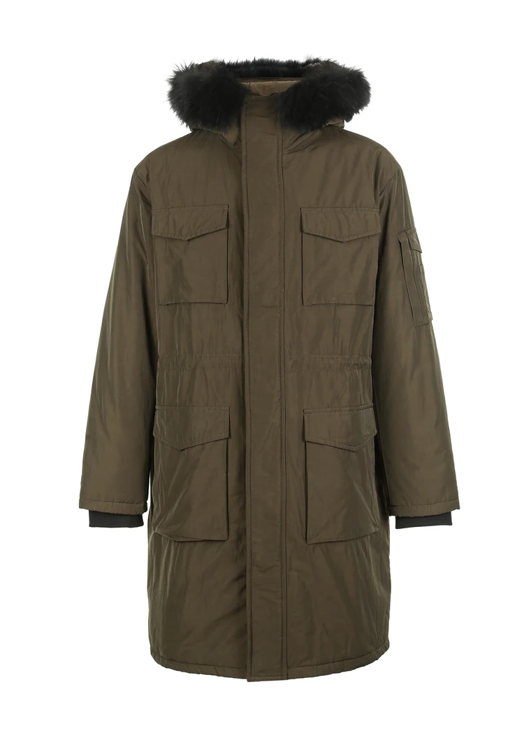Jack Jones зимняя мужская куртка средней длины из хлопка | 218409504