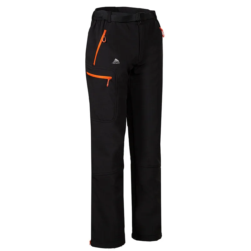 

Men's Outdoor Gore-Tex Pants Fashion Fleece Soft-Shell Pants Waterproof and Breathable Warmth Outing Hiking Ski Pants