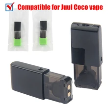 Для Juul Pods 10 шт. комплект Vape ручка картридж катушка распылитель электронные сигареты 1.9ohm 1 мл Замена MK II Pods