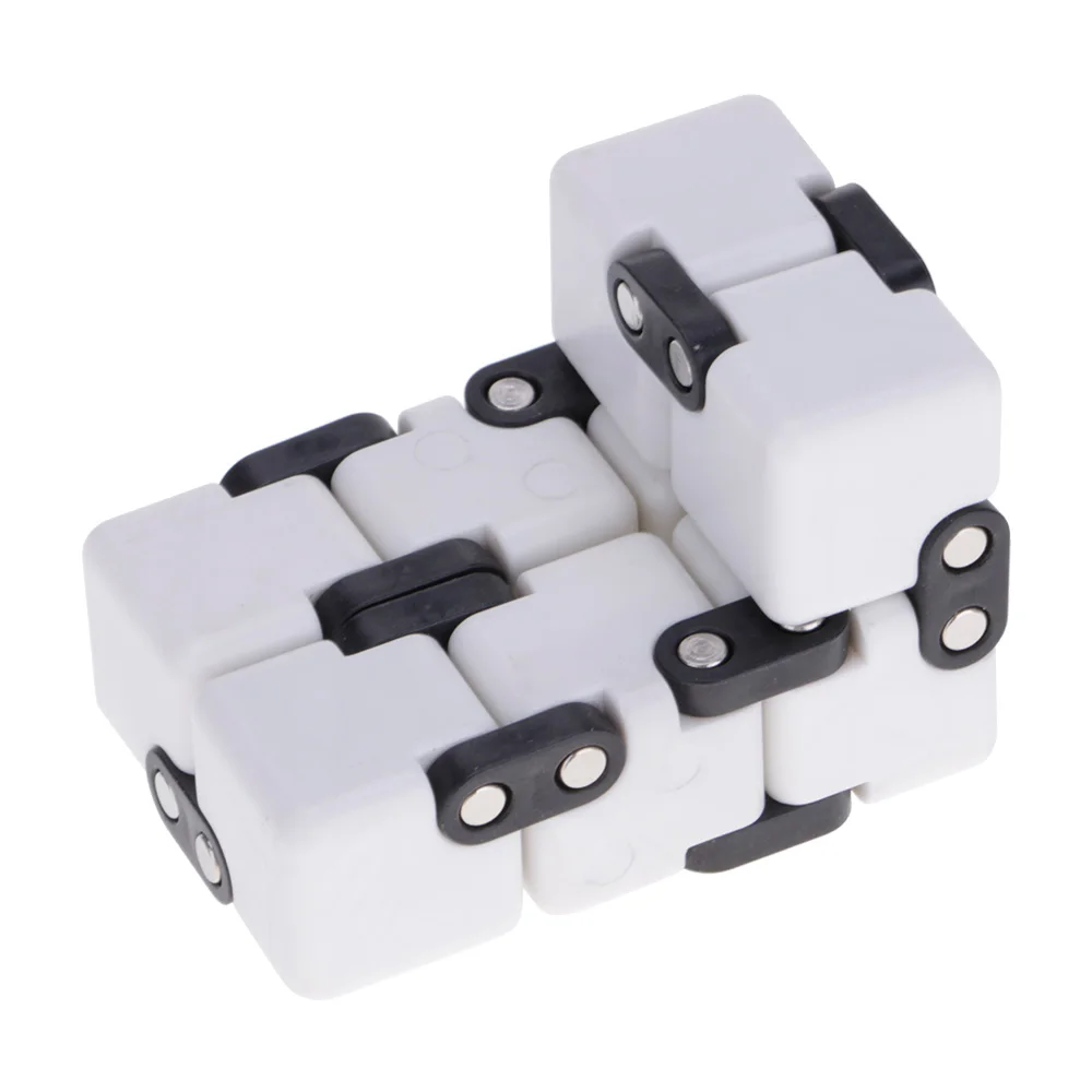 Декомпрессионный Cuboid унисекс ABS+ Металл Вращающийся Спиннер развития Brainpower пластиковый материал нежный и прочный