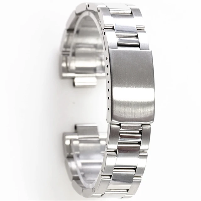 19MM OYSTER WATCH BAND BRACELET FOR GRAND SEIKO 5 SNXS79 STEEL HEAVY TOP  QUALITY | eBay