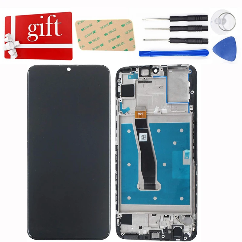 

For Huawei P Smart 2019 Enjoy 9e LCD Display And Touch Screen 6.21 inch Phone Accessories LCD With Frame+Tools