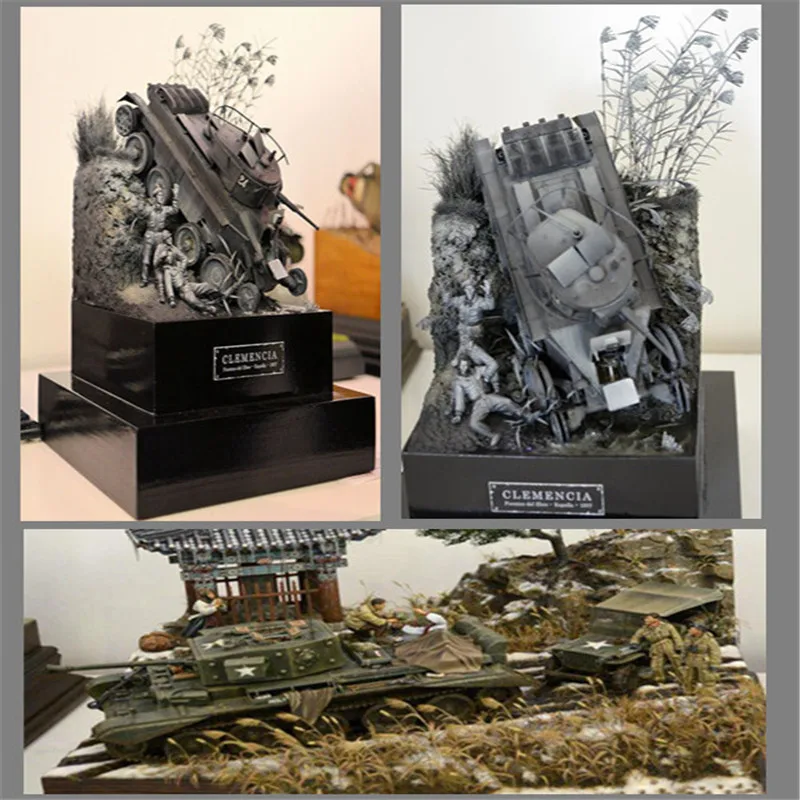 architecture model grass ho train layout05