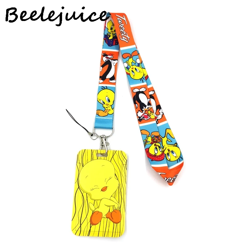 Llavero con dibujos de gatos y tarjetas de identificación para niños, accesorio decorativo para teléfono móvil y gimnasio
