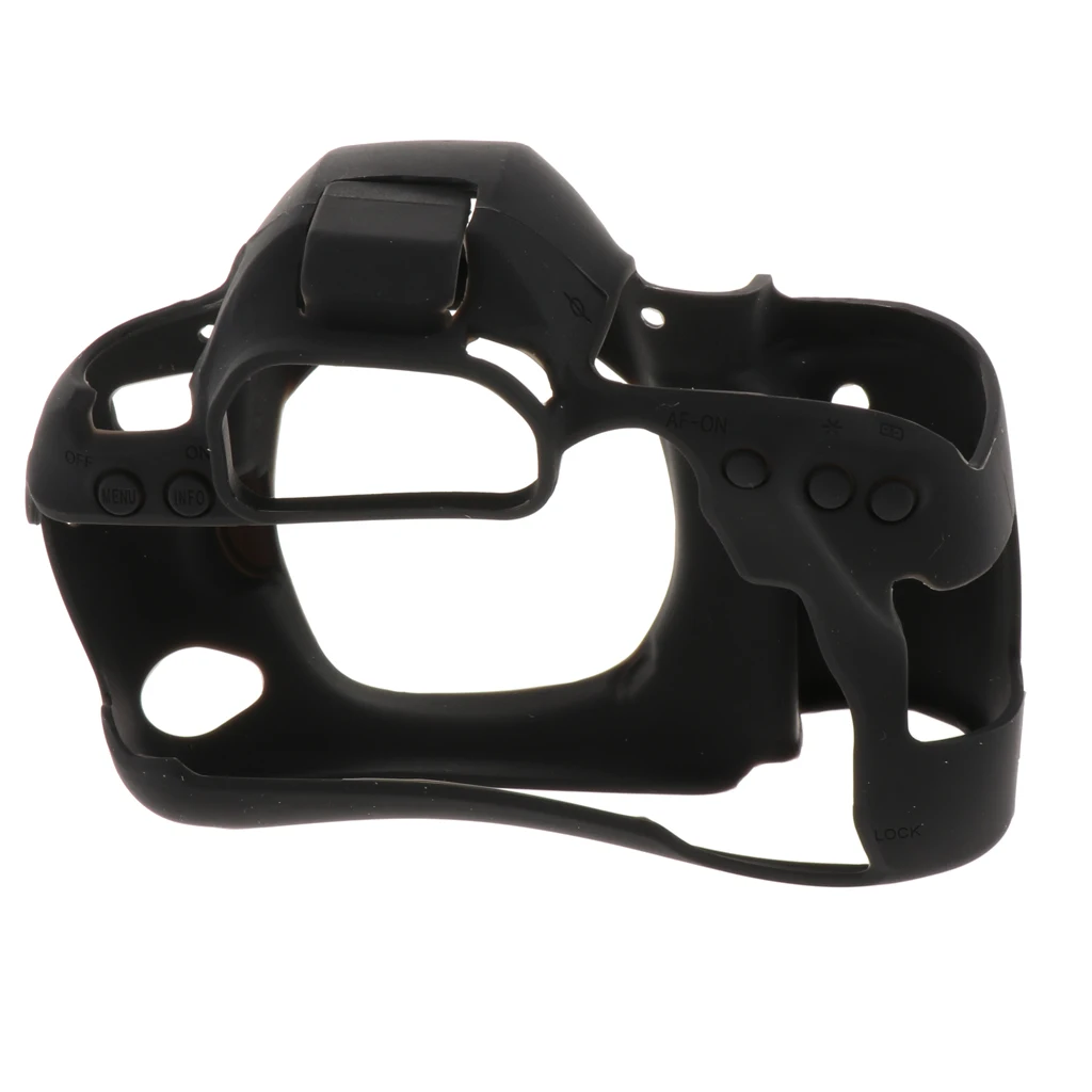 Flexible Silicone Case Camera Body Protective Cover Skin for Canon EOS 6D MARK II 6D2