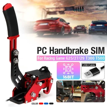 

16Bit Hall Sensor Racing Games Sim Brake System For G25/G27/G29 T300 T500 Fanatec Osw Dirt Rally PC USB Handbrake Sim Hand Brake