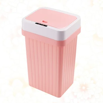 

1pc Charging Smart Trash Can Automatic Induction Dustbin with Lid Waste Classification Bin with Build-in Battery for Home Living