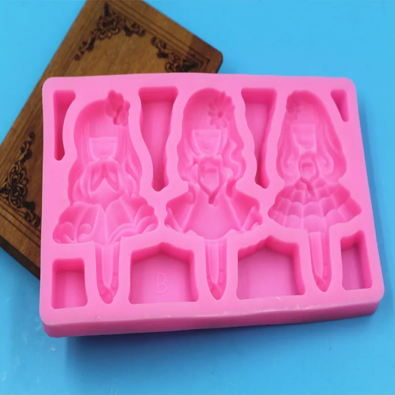 Ballet GIRL'S Fondant Cake DIY Bakery Decoration