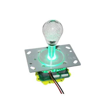 

Illuminated LED Arcade Joystick Switchable from 8way to 4way operation colorful