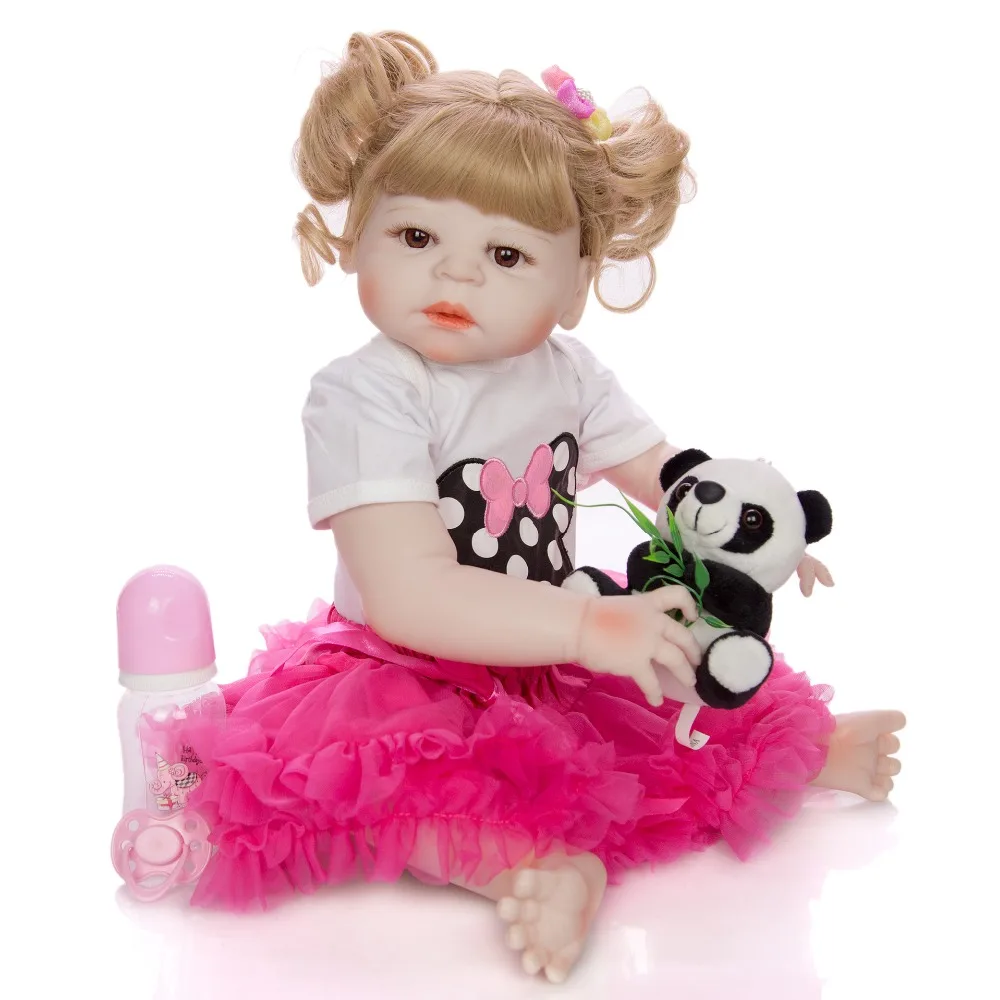 Bebes reborn realista bonecas силиконовая кукла reborn baby 2" 57 см детский подарок игрушки reborn oyuncak bebek