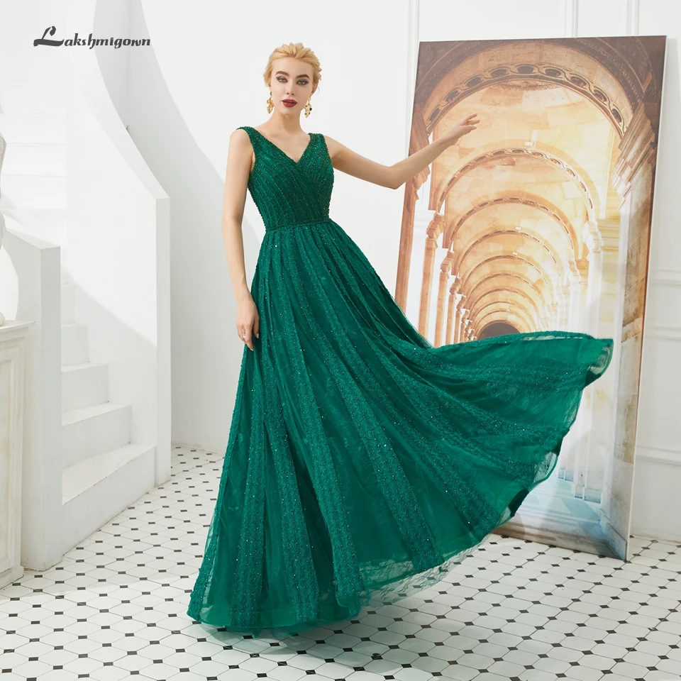 Lakshmigown Роскошные фиолетовые Выпускные платья с кружевом на спине изумрудно-зеленое на шнуровке модельные вечерние праздничные платья Vestido Longo Festa