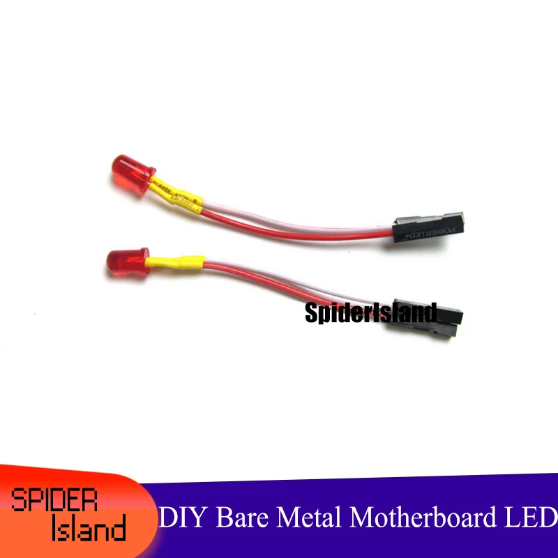 New Arrival Computer Studio Diy Bare Metal Motherboard Indicator Led
