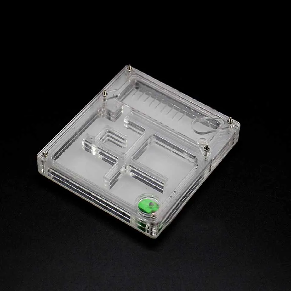 Квадратная акриловая коробка для кормления муравьев, прозрачная декоративная коробка, принадлежности для насекомых, Террариум для насекомых
