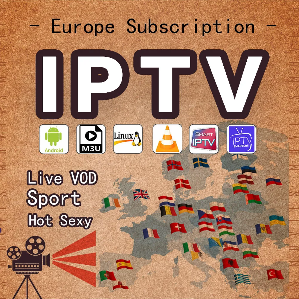

Europe IPTV UK German Arabic Belgium Sweden Poland Spain USA Canada Dutch smart TV Box IPTV M3U