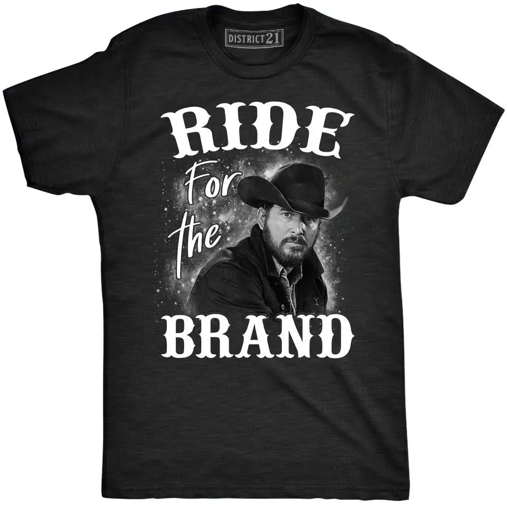 

Ride for The Brand T-Shirt Rip Wheeler Yellowstone Summer O-Neck Tops
