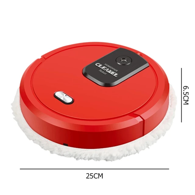 Rechargeable Smart Sweeping and Mop Robot Vacuum Cleaner Dry and Wet Home Appliance with Humidifying Spray 6