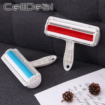 

Pet Hair Remover Roller Reusable Dog Cat Hair Cleaning Brush Furniture Carpets Clothing Self-Cleaning Lint Removing Carpets